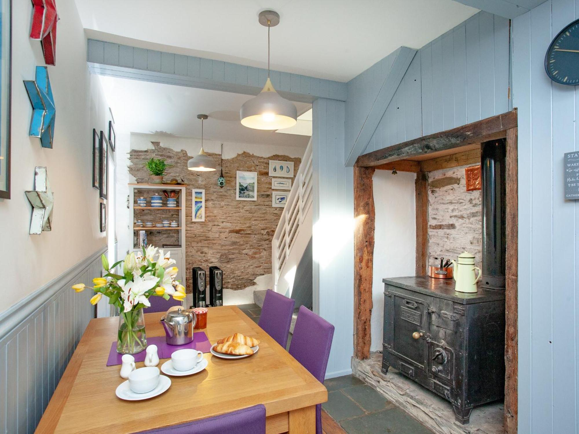 Mews Cottage Tintagel Exterior foto